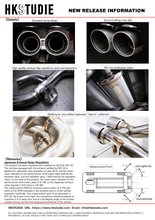 Load image into Gallery viewer, HKSHKSTUDIE-EX001-HKSTUDIE EXHAUST for BMW G80/G82 Comp-Catback-HKS
