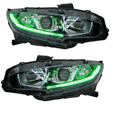 Load image into Gallery viewer, RGB Halo Kits Honda Civic Multicolor Flow Series DRL Boards (2016-2021)