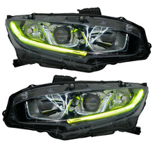 Load image into Gallery viewer, RGB Halo Kits Honda Civic Multicolor Flow Series DRL Boards (2016-2021)