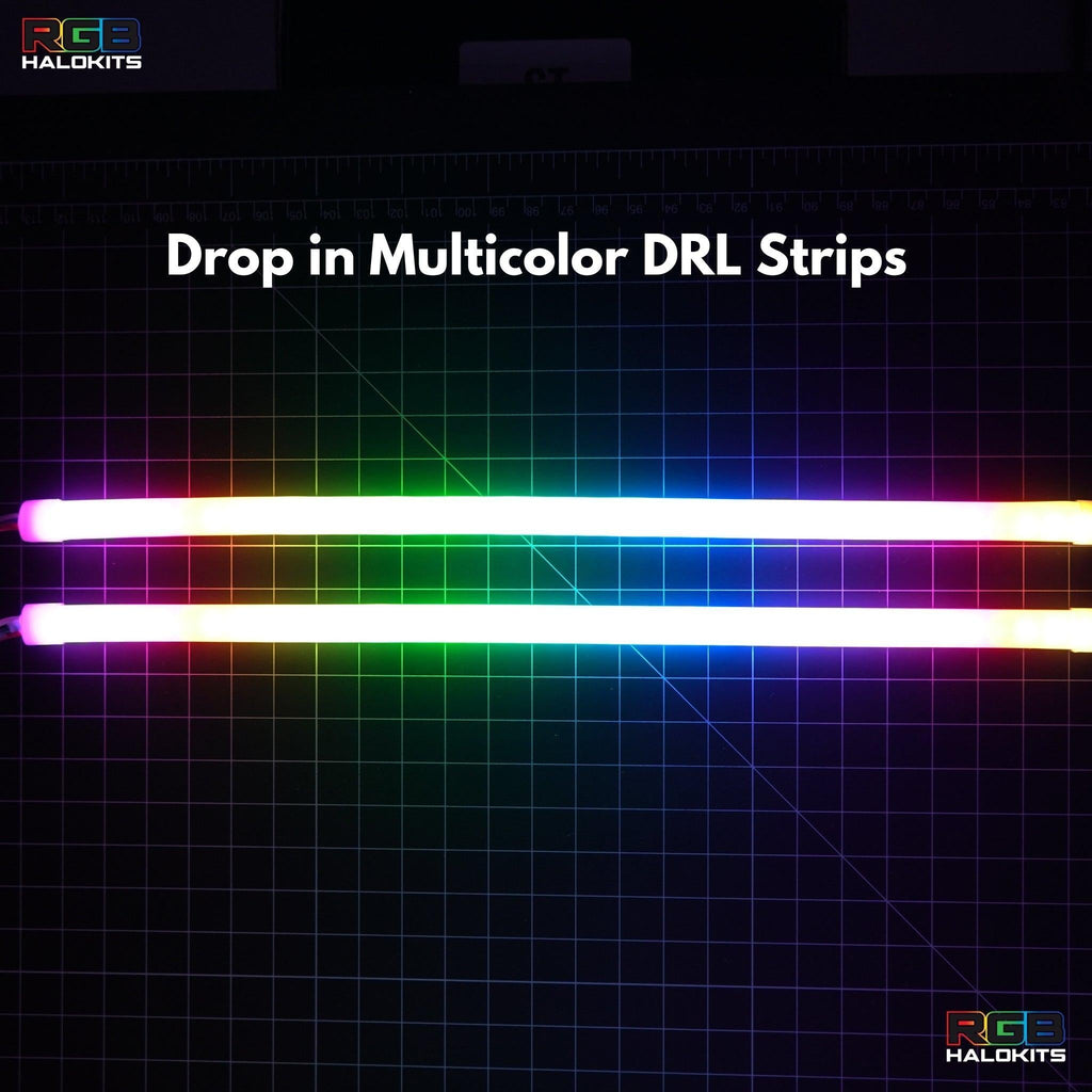 RGB Halo Kits Honda Civic Multicolor Flow Series DRL Boards (2016-2021)