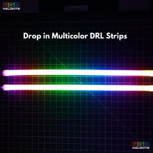 Load image into Gallery viewer, RGB Halo Kits Honda Civic Multicolor Flow Series DRL Boards (2016-2021)