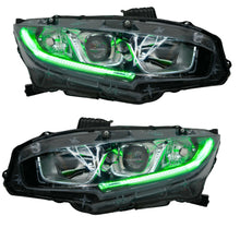 Load image into Gallery viewer, RGB Halo Kits Honda Civic Multicolor Flow Series DRL Boards (2016-2021)