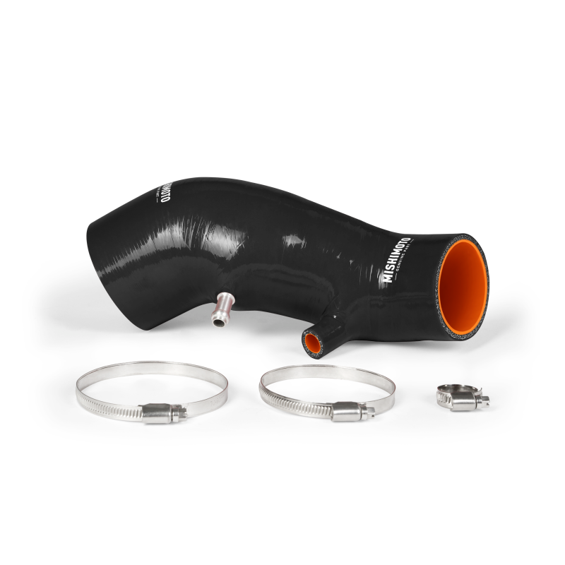 Honda Civic Si Mishimoto black induction hose kit for improved intake performance