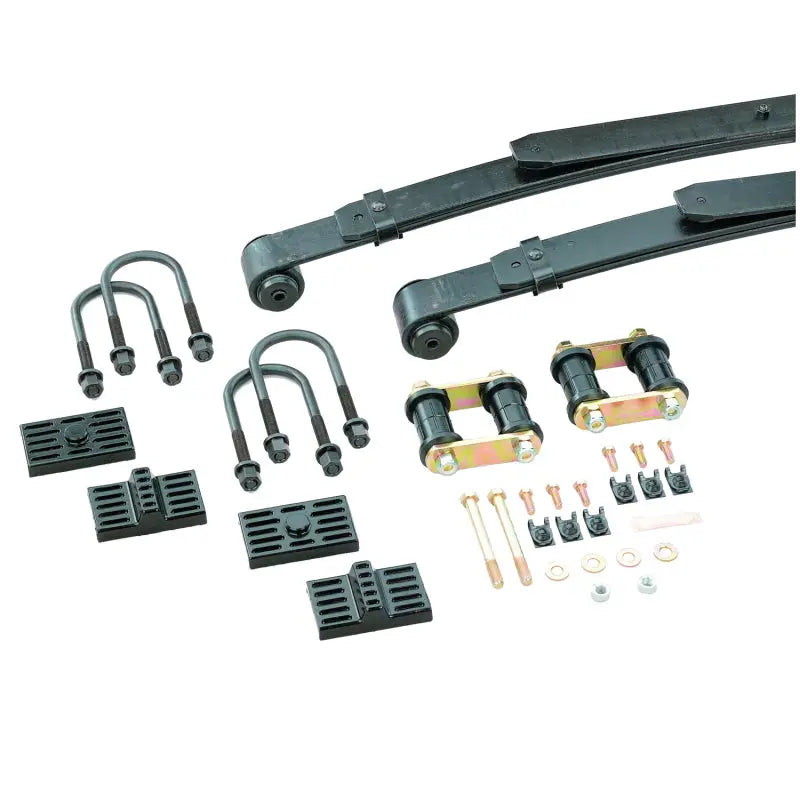 Hotchkis 70-81 GM F-Body 1 1/2 inch drop Leaf Springs w/ Shackles and Harware - Black Ops Auto Works
