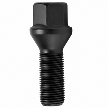 Load image into Gallery viewer, H&amp;R 1454002SW black Mercedes wheel bolts set of 10 with 40mm length
