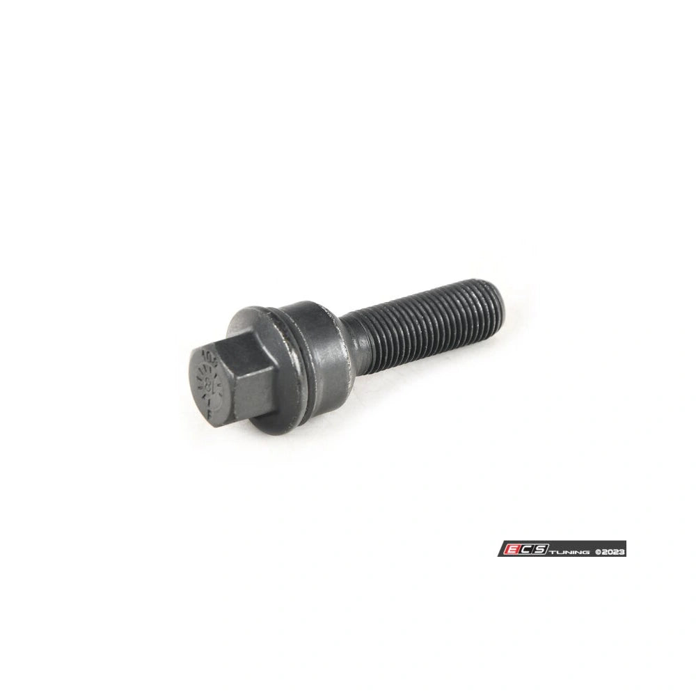 H&R 1454207ASW black M14x1.5 42 mm removable-ball wheel bolt detail; listing includes ten bolts