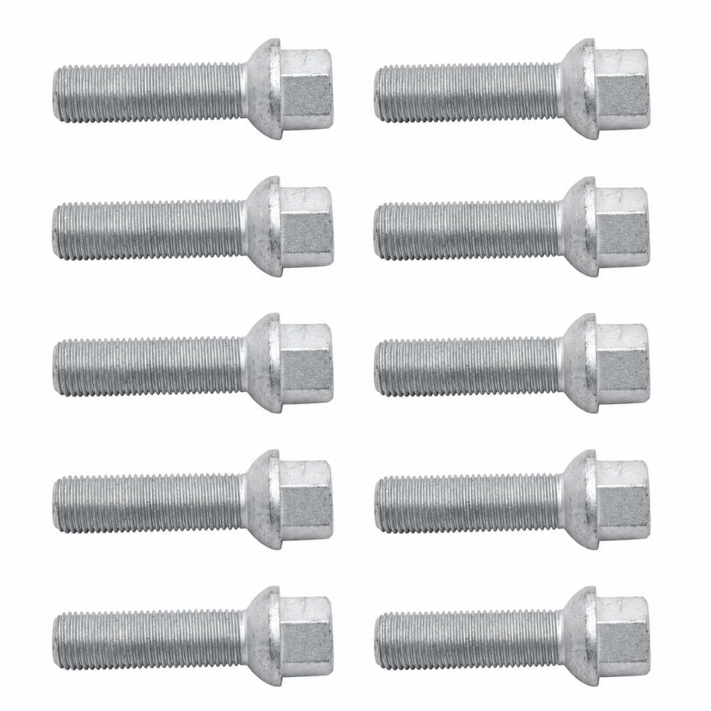 H&R 14x1.5 wheel bolts with 35mm length and VW Audi ball seat