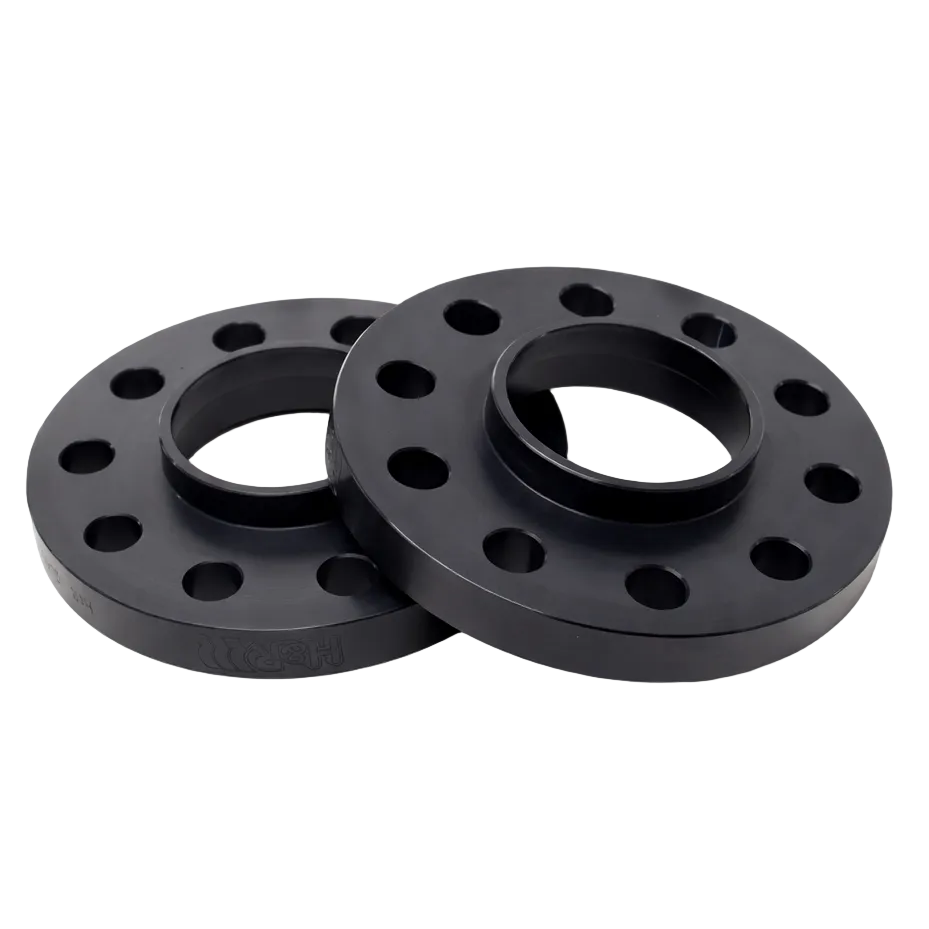 H&R Trak+ 30mm DRA wheel spacer full view black anodized