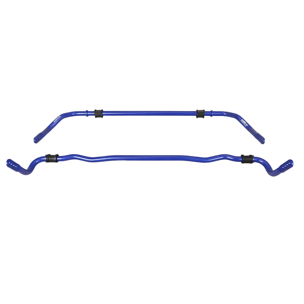 H&R sway bar kit full view 26mm front / 24mm rear