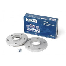 Load image into Gallery viewer, H&amp;R Trak+ 10mm DR Wheel Adaptor Bolt 5/112 Center Bore 57.1 Bolt Thread 14x1.5 - Black H&amp;R HRS2055577ASW