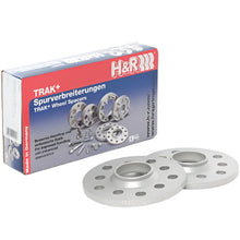 Load image into Gallery viewer, H&amp;R Trak+ 15mm DR Wheel Spacers 5/120 Center Bore 72.5 Stud Thread 14x1.25 - Black - Black Ops Auto Works