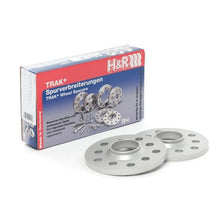 Load image into Gallery viewer, H&amp;R H&amp;R Trak+ 25mm DRA Wheel Adaptor Bolt 5/120 Center Bore 72.5 Bolt Thread 14x1.5 - Black