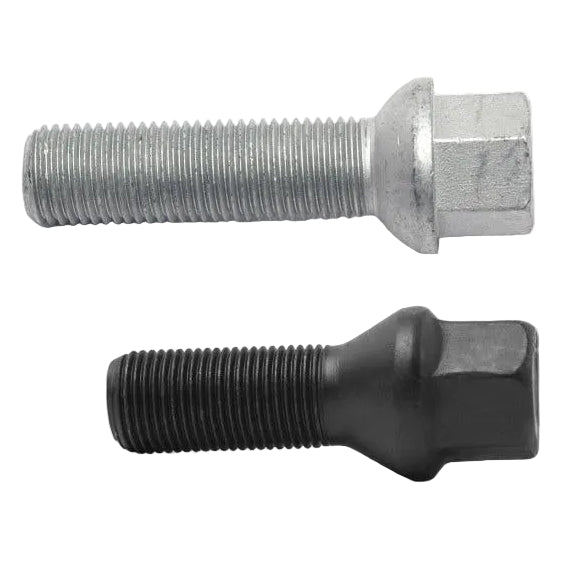 H&R H&R Wheel Bolts 14 X 1.5 / Length 35mm / VW / Audi Ball / Head 17mm - Black - Set of 10