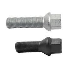 Load image into Gallery viewer, H&amp;R H&amp;R Wheel Bolts 14 X 1.5 / Length 65mm / Mercedes Ball / Head 17mm - Black - Set of 10