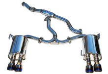 Load image into Gallery viewer, Invidia Q300 quad titanium tip cat-back exhaust for 2011-2014 Subaru WRX/STI Sedan main view  
