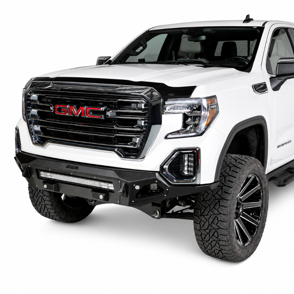 Husky Liners Aeroskin hood protector for 2019-2025 GMC Sierra 1500 in matte black