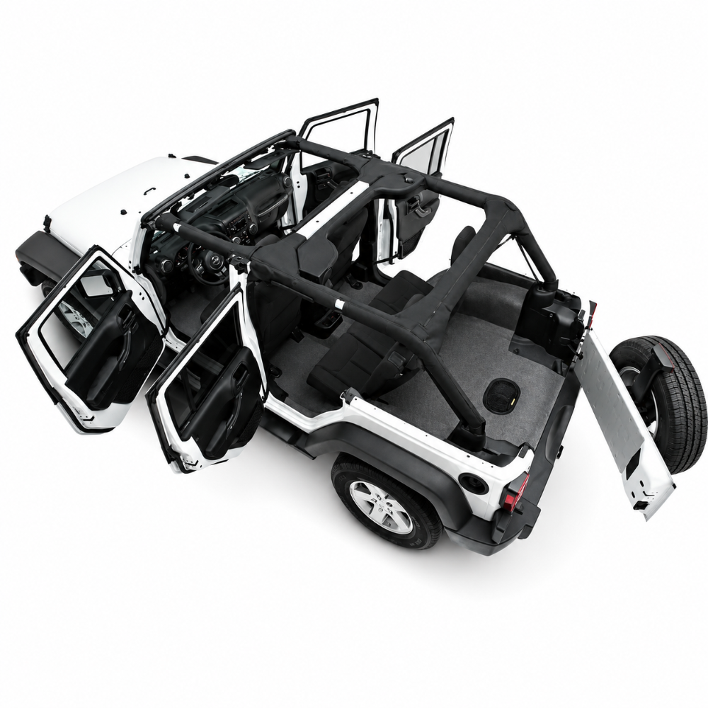 Husky Liners Guardian Impact Jeep Liner for 2007-2017 Jeep Wrangler JKU 4-door