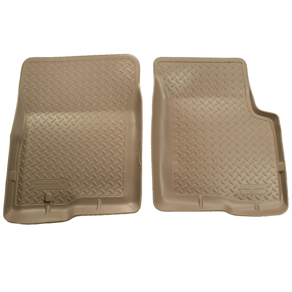 Husky Liners 00-04 Toyota Tundra/01-04 Toyota Sequoia Classic Style Tan Floor Liners-Husky Liners-HSL35553