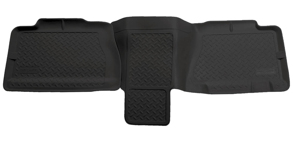 Husky Liners 01-06 Chevy Suburban/Yukon XL/Denali XL Classic Style 2nd Row Black Floor Liners-Husky Liners-HSL62751