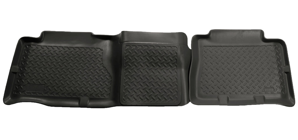 Husky Liners 02-06 Cadillac Escalade/GMC Yukon/Denali Classic Style 2nd Row Black Floor Liners-Husky Liners-HSL61451