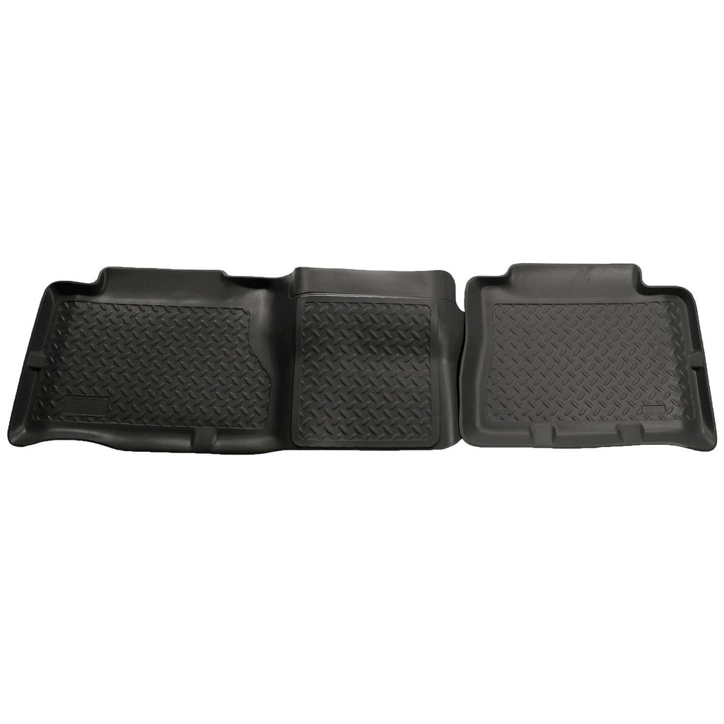 Husky Liners 02-06 Cadillac Escalade/GMC Yukon/Denali Classic Style 2nd Row Black Floor Liners-Husky Liners-HSL61451