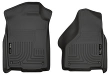 Load image into Gallery viewer, Husky Liners 03-12 Dodge Ram 1500/2500/3500 Series Regular/Quad Cab WeatherBeater Black Floor Liners-Husky Liners-HSL18031