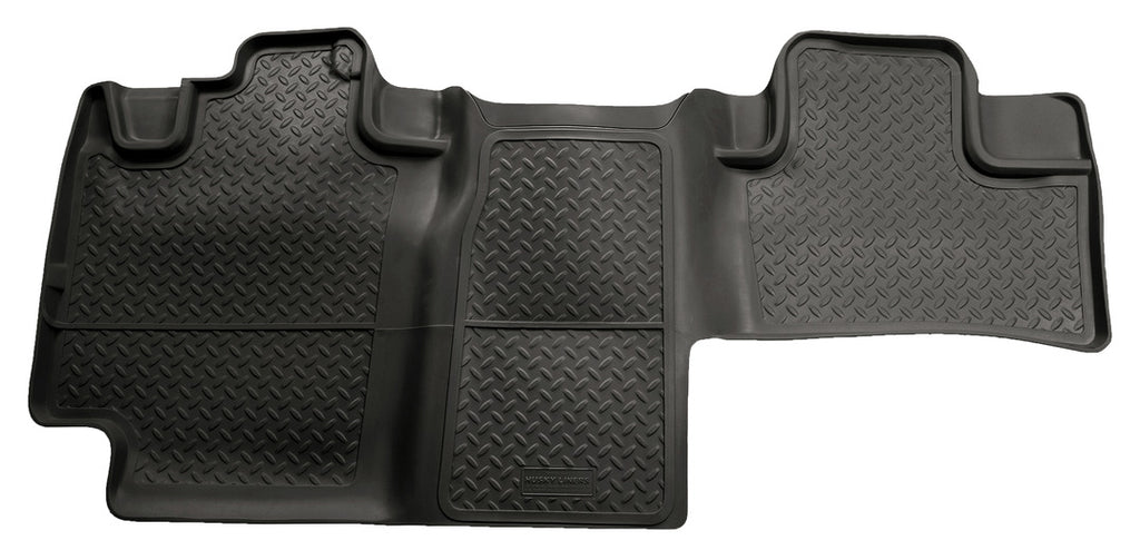 Husky Liners 04 1/2-08 F-150 Super Cab Classic Style 2nd Row Black Floor Liners-Husky Liners-HSL63671