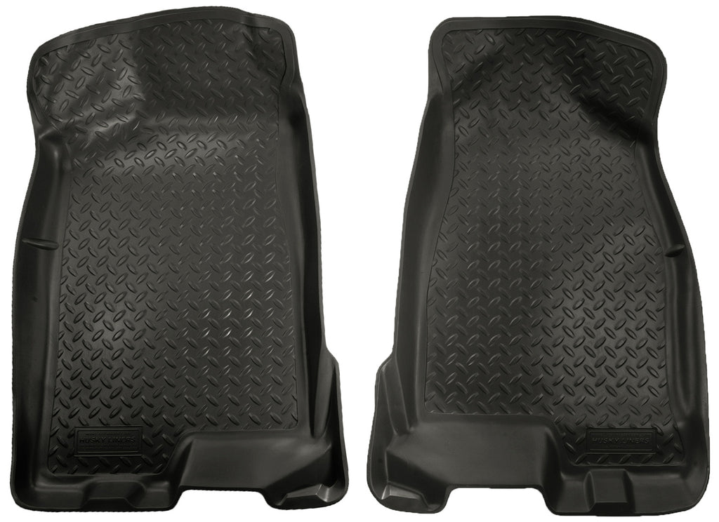 Husky Liners 04-12 Chevy Colorado/GMC Canyon Crew Cab Classic Style Black Floor Liners-Husky Liners-HSL32511