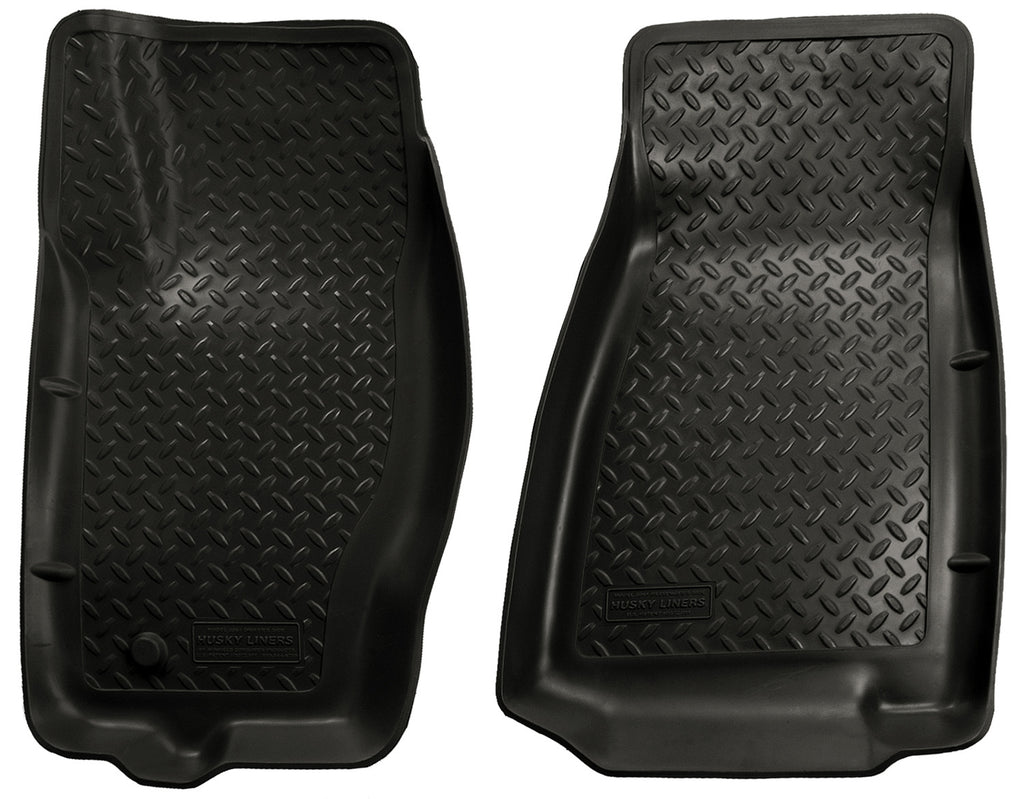Husky Liners 05-10 Jeep Grand Cherokee/Commander Classic Style Black Floor Liners-Husky Liners-HSL30611