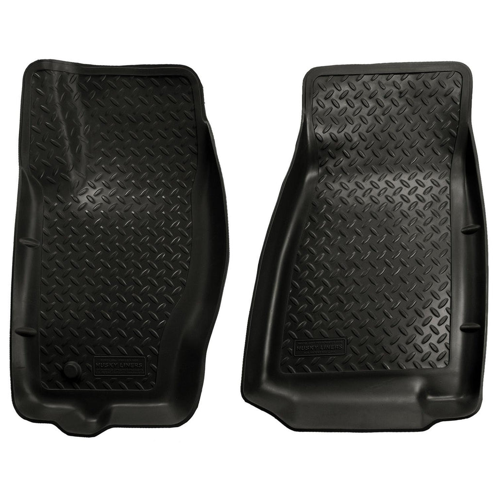 Husky Liners 05-10 Jeep Grand Cherokee/Commander Classic Style Black Floor Liners-Husky Liners-HSL30611