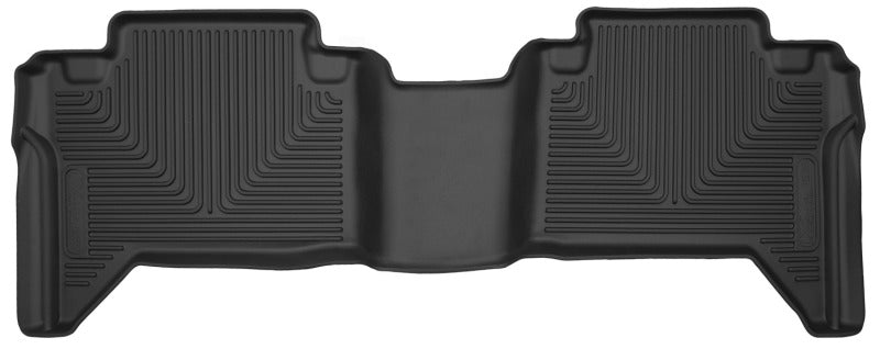 Husky Liners 05-14 Toyota Tacoma Crew Cab Pickup X-Act Contour Black 2nd Seat Floor Liner-Husky Liners-HSL53801