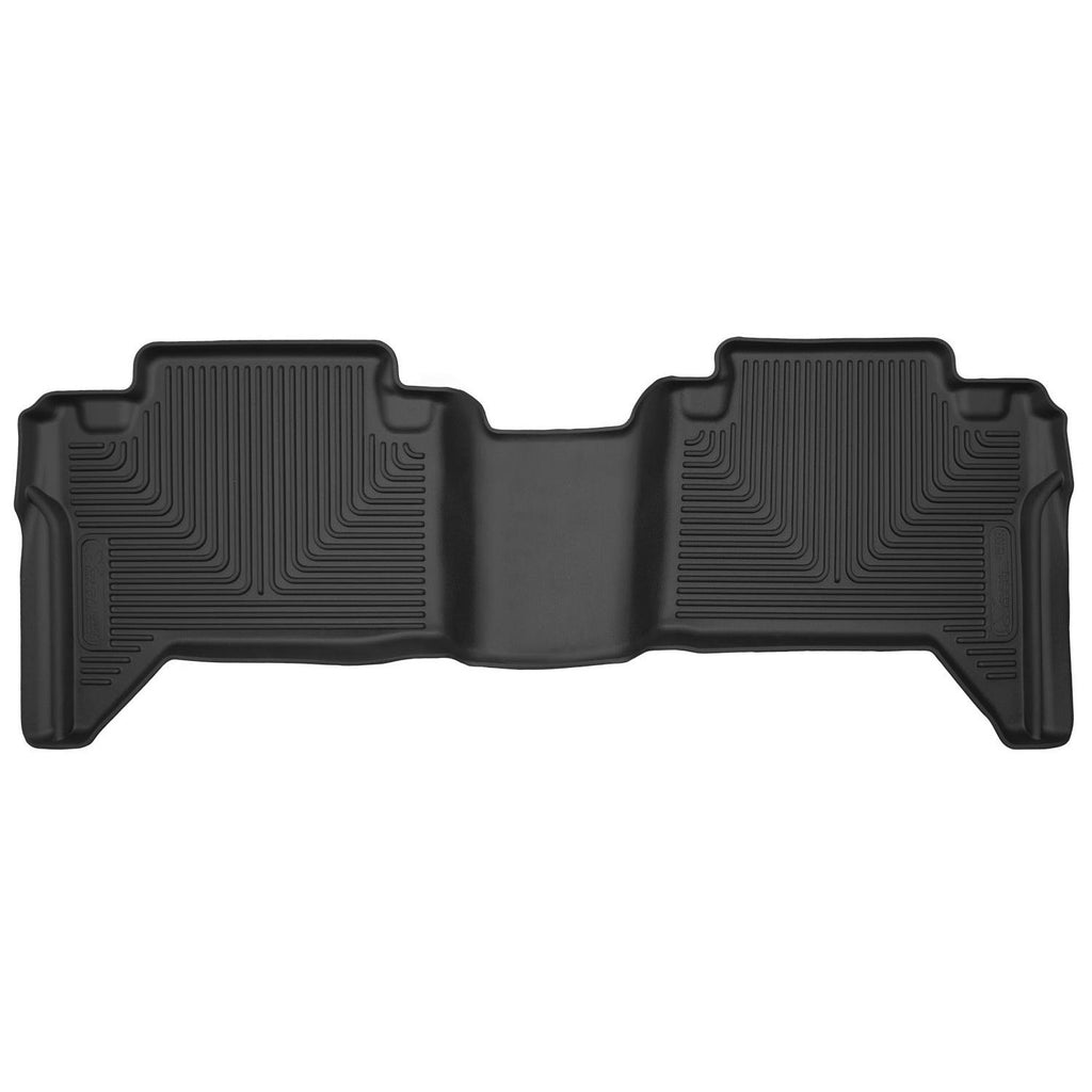 Husky Liners 05-14 Toyota Tacoma Crew Cab Pickup X-Act Contour Black 2nd Seat Floor Liner-Husky Liners-HSL53801