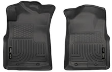 Load image into Gallery viewer, Husky Liners 05-15 Toyota Tacoma Crew/Extended/Standard Cab WeatherBeater Front Black Floor Liners-Husky Liners-HSL13941