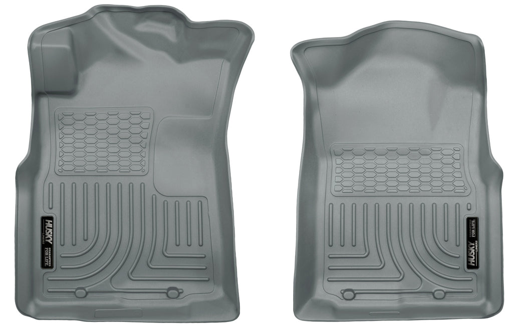 Husky Liners 05-15 Toyota Tacoma Crew/Extended/Standard Cab WeatherBeater Front Grey Floor Liners-Husky Liners-HSL13942