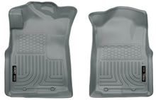 Load image into Gallery viewer, Husky Liners 05-15 Toyota Tacoma Crew/Extended/Standard Cab WeatherBeater Front Grey Floor Liners-Husky Liners-HSL13942