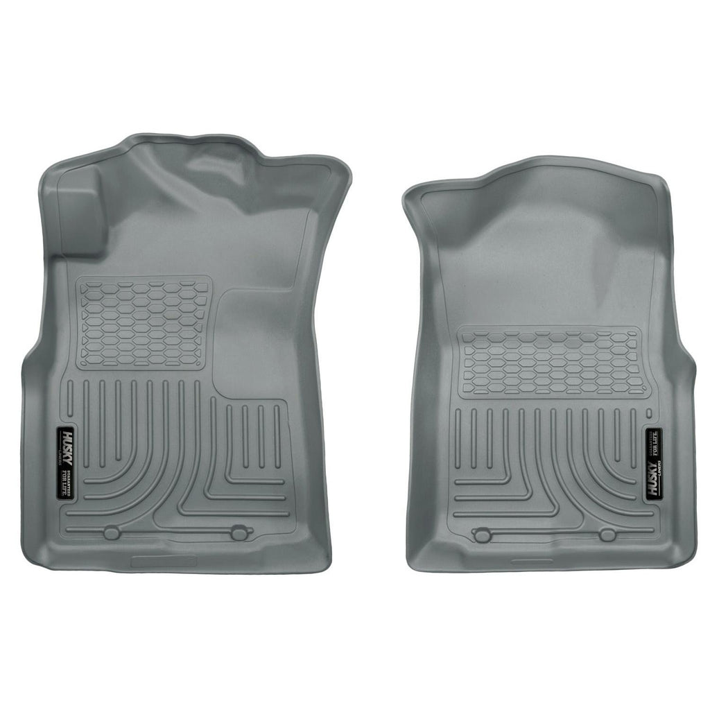 Husky Liners 05-15 Toyota Tacoma Crew/Extended/Standard Cab WeatherBeater Front Grey Floor Liners-Husky Liners-HSL13942