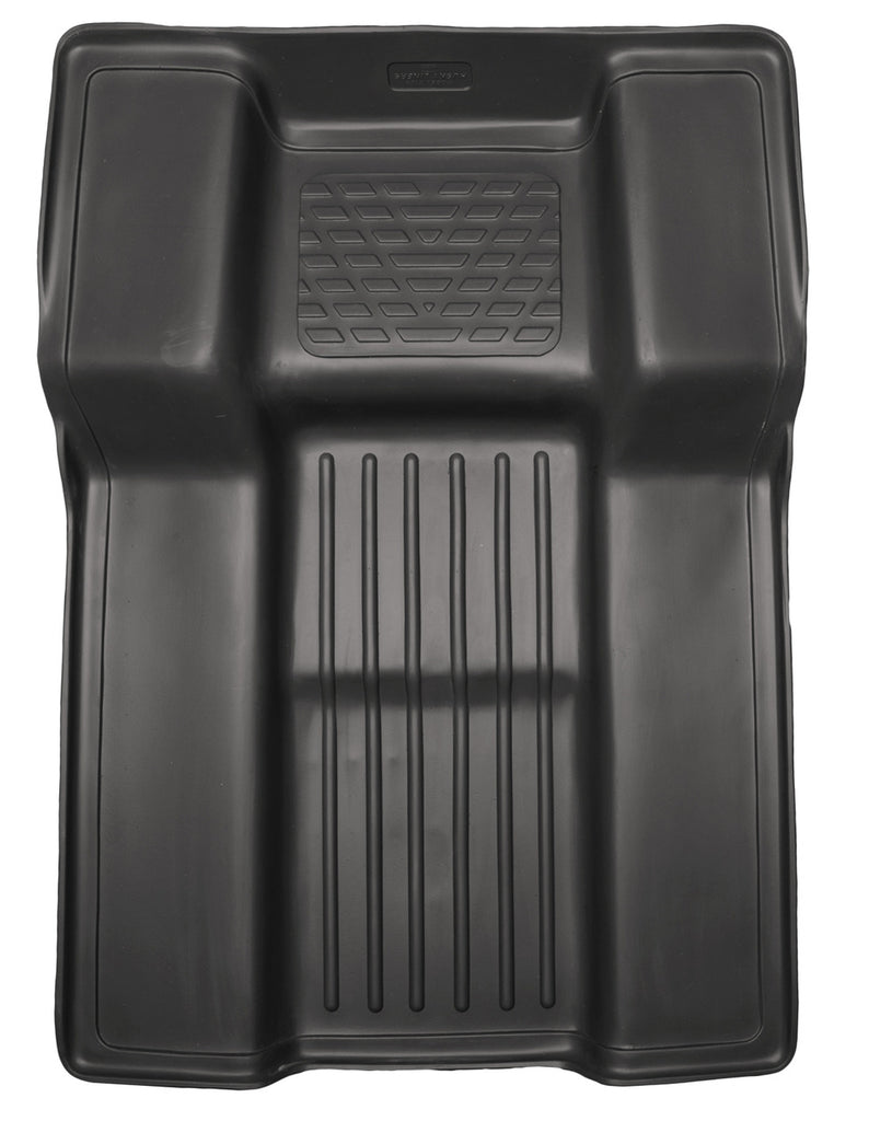 Husky Liners 07-10 GM Escalade/Tahoe/Yukon WeatherBeater Black Walkway (2nd Row Bucket) Floor Liners-Husky Liners-HSL81241