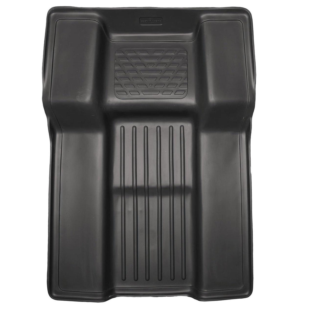 Husky Liners 07-10 GM Escalade/Tahoe/Yukon WeatherBeater Black Walkway (2nd Row Bucket) Floor Liners-Husky Liners-HSL81241