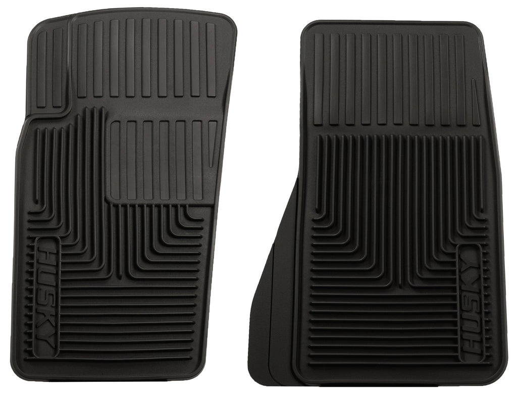 Husky Liners 07-11 Jeep Wrangler (Base/Unlimited)/02-07 Liberty Heavy Duty Black Front Floor Mats-Husky Liners-HSL51081