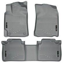 Load image into Gallery viewer, Husky Liners 07-11 Toyota Camry (All) WeatherBeater Combo Gray Floor Liners (One Piece for 2nd Row)-Husky Liners-HSL98512