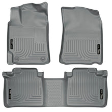 Load image into Gallery viewer, Husky Liners 07-11 Toyota Camry (All) WeatherBeater Combo Gray Floor Liners (One Piece for 2nd Row)-Husky Liners-HSL98512