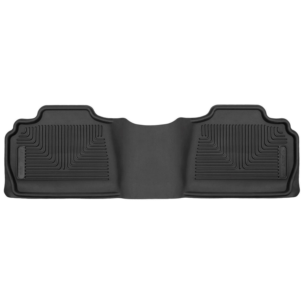 Husky Liners 07-12 GM Silverado/Tahoe/Suburban/Escalade X-Act Contour Black Floor Liners (2nd Seat)-Husky Liners-HSL53201