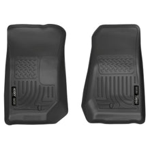 Load image into Gallery viewer, Husky Liners 07-12 Jeep Wrangler WeatherBeater Black Floor Liners-Husky Liners-HSL18021