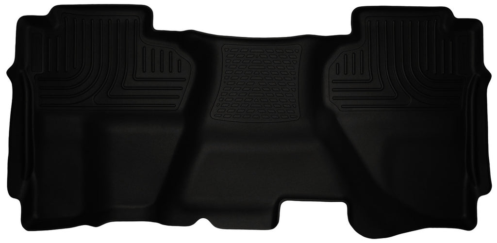 Husky Liners 07-13 Chevrolet Silverado 1500 Ext Cab WeatherBeater Black 2nd Seat Floor Liners-Husky Liners-HSL19191