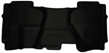 Load image into Gallery viewer, Husky Liners 07-13 Chevrolet Silverado 1500 Ext Cab WeatherBeater Black 2nd Seat Floor Liners-Husky Liners-HSL19191