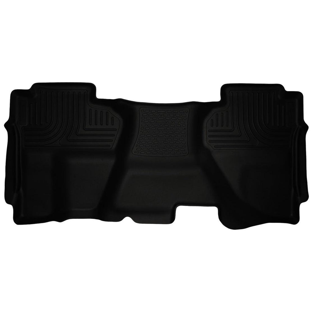 Husky Liners 07-13 Chevrolet Silverado 1500 Ext Cab WeatherBeater Black 2nd Seat Floor Liners-Husky Liners-HSL19191
