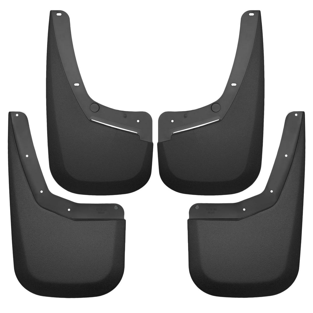 Husky Liners 07-13 Chevy Silverado 1500 LT / 07-14 Siverado 2500HD Front and Rear Mud Guards - Black-Husky Liners-HSL56796