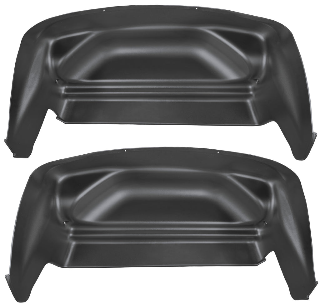 Husky Liners 07-13 Chevy/GMC Silverado/Sierra Black Rear Wheel Well Guards-Husky Liners-HSL79001
