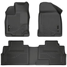 Load image into Gallery viewer, Husky Liners 07-13 Ford Edge / 07-13 Lincoln MKX Weatherbeater Black Front &amp; 2nd Seat Floor Liners-Husky Liners-HSL99761