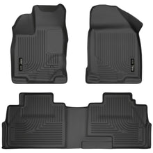 Load image into Gallery viewer, Husky Liners 07-13 Ford Edge / 07-13 Lincoln MKX Weatherbeater Black Front &amp; 2nd Seat Floor Liners-Husky Liners-HSL99761